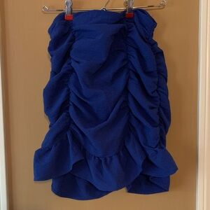 LEASTY Elegant Blue Women's Skirt
